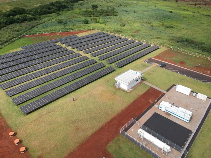 Inaugurada ontem, a energia solar gerada na nova planta totalizará 1.000 kWp. Divulgação